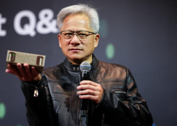 Photo of Jensen Huang, co-founder and CEO of Nvidia Corp
