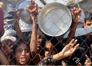 Gaza Malnourished children