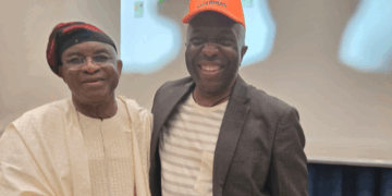 Photo of David Mark and Ralph Nwosu