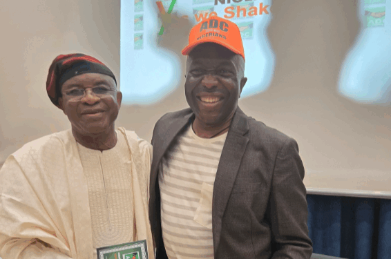 Photo of David Mark and Ralph Nwosu