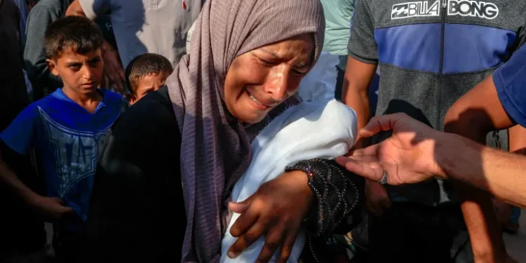 Gaza Malnourished children