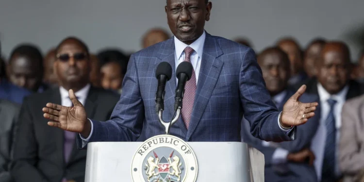 Photo of Kenyan President William Ruto