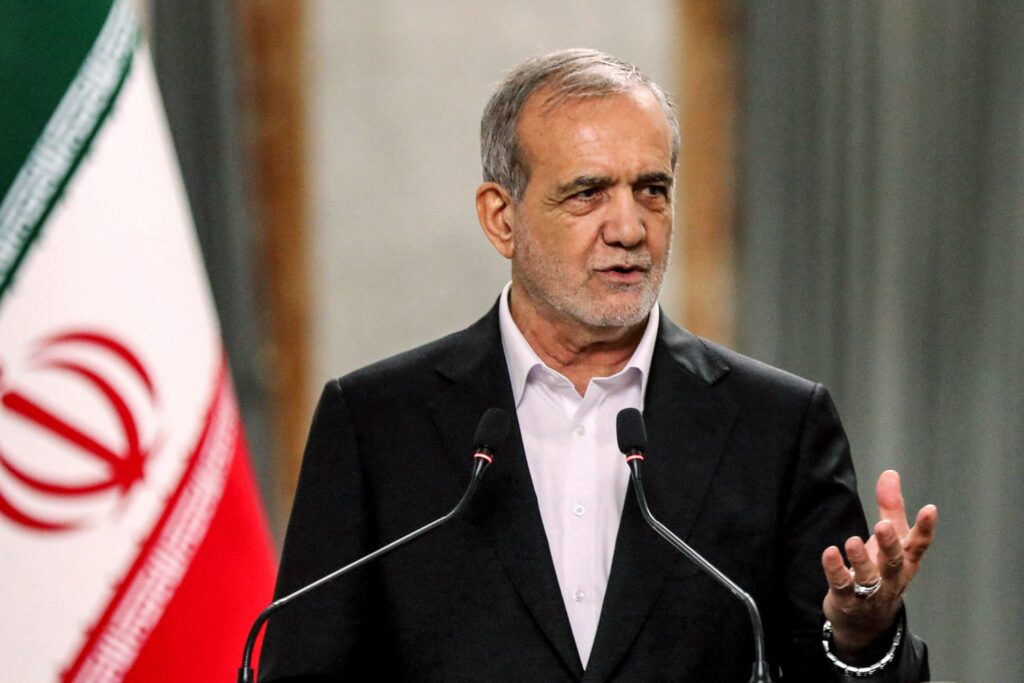 Photo of Iran’s Masoud Pezeshkian