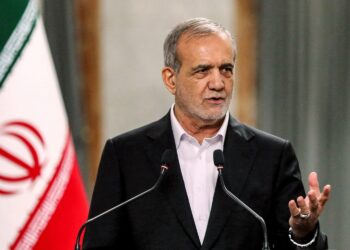 Photo of Iran’s Masoud Pezeshkian