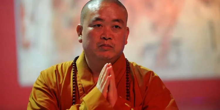 Photo of Shaolin Temple Abbot Shi Yongxin
