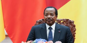 Photo of Cameroon’s President Paul Biya