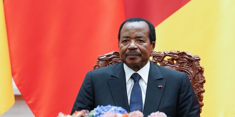 Photo of Cameroon’s President Paul Biya