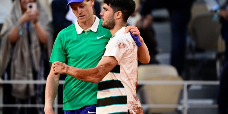 Photo of Sinner and Alcaraz