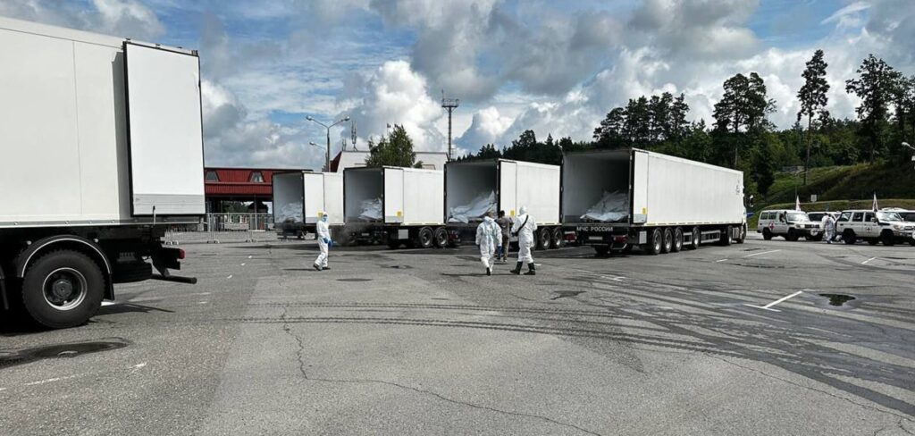 AFP 20250717 66ZU6G4 v1 MidRes BelarusUkraineRussiaConflictBodyExchange