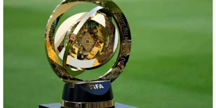 Photo of the club world cup trophy