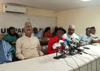 Datti Baba-Ahmed at the Abure-led LP NEC meeting