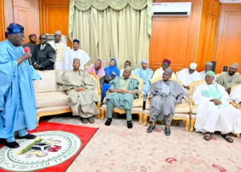 Photo of President Tinubu in Kano