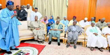 President Tinubu Pays Respects to Late Philanthropist Aminu Dantata in Kano Photo of President Tinubu in Kano