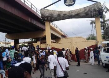 Ibadan Poly Students Protest