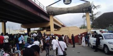 Ibadan Poly Students Protest Renaming of Institution After Ex-Gov Olunloyo Ibadan Poly Students Protest