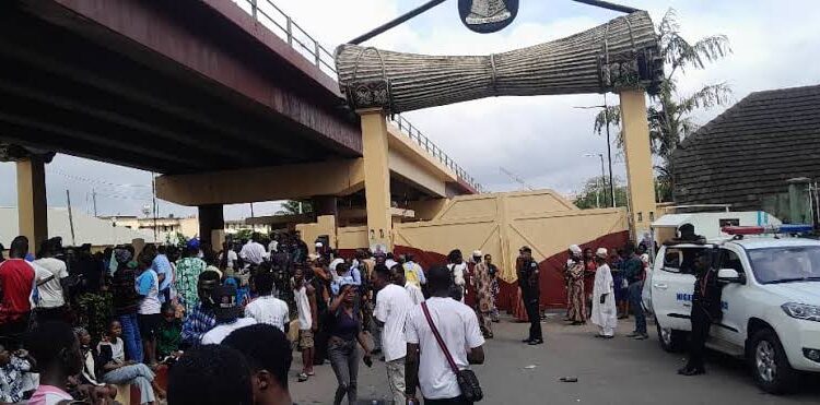 Ibadan Poly Students Protest