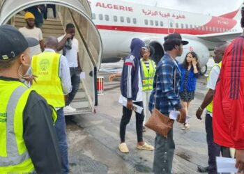 Photo of Nigerian Returnees from Algeria