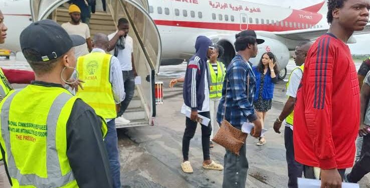 Photo of Nigerian Returnees from Algeria