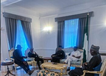 Former Nigerian President Goodluck Jonathan and ex-Ghanaian President Nana Addo Dankwa Akufo-Addo