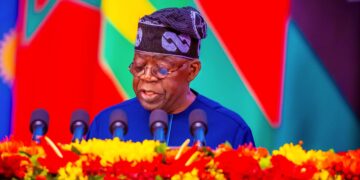 Tinubu Urges Fair Global Reforms at BRICS Summit Photo of President TInubu