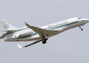 Photo of Nigerian presidential jet