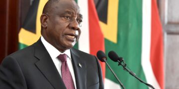 Ramaphosa Faults US for Spreading “Blatant Misinformation” Over White Genocide Claims Photo of Cyril Ramaphosa
