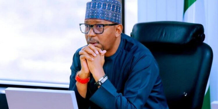 Photo of the Chairman of the National Sports Commission, Shehu Dikko.