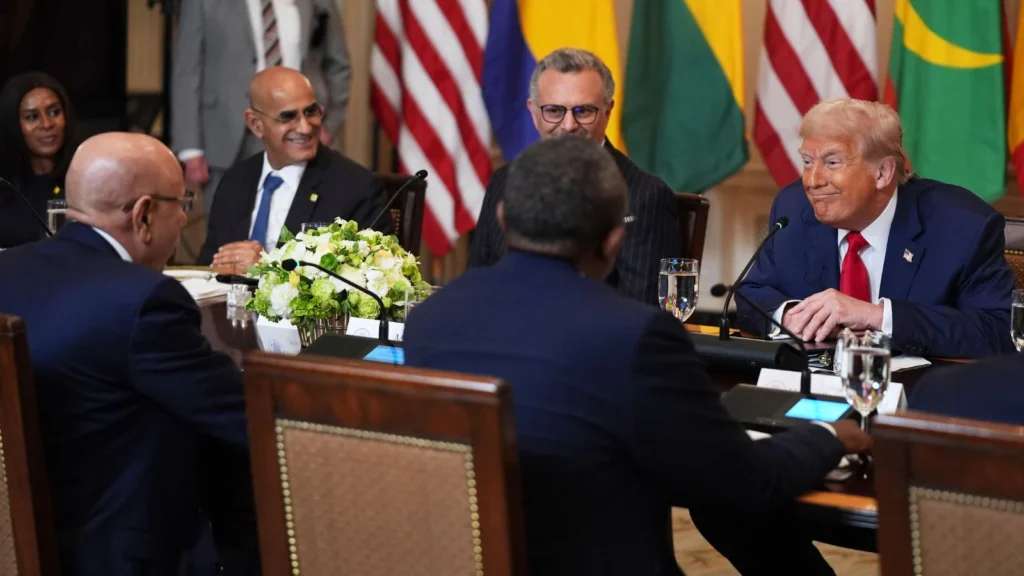 Trump meeting African leaders