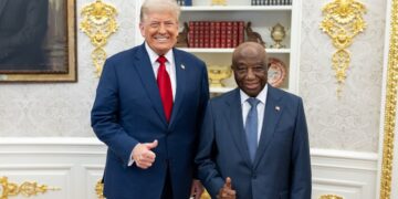 Trump's English Compliment to Liberian President Sparks Awkward Moment at White House Luncheon Guinea-Bissau’s President Boakai and President Trump
