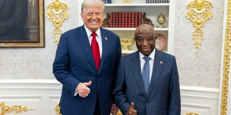 Guinea-Bissau’s President Boakai and President Trump