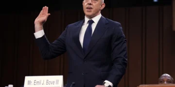 Trump’s Former Personal Lawyer Confirmed as Federal Appellate Judge Despite Partisan Backlash Photo of Emil Bove