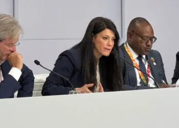 Photo of the UN launch of the Borrowers’ Forum in Sevilla