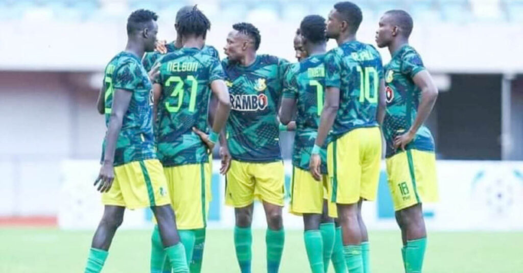 kano pillars players discuss tactical strategies during recent league match