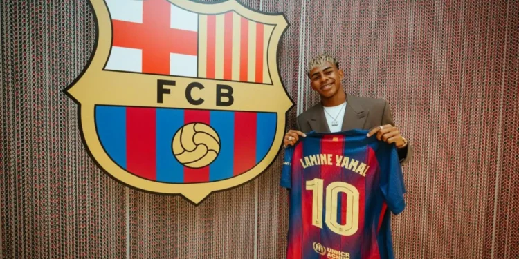 Photo of Lamine Yamal