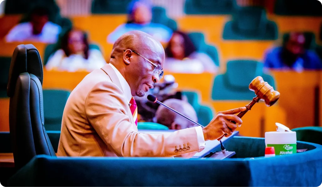 Photo of the Deputy Speaker of the House of Representatives, Benjamin Kalu.