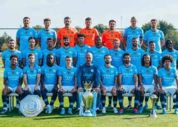 Man City team photo
