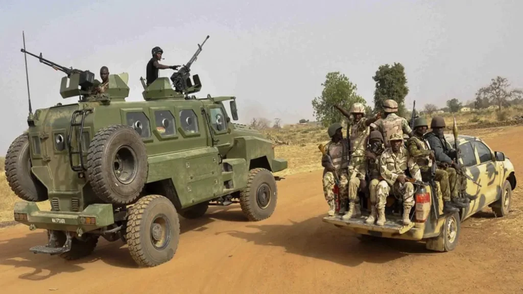 Photo of Nigerian troops