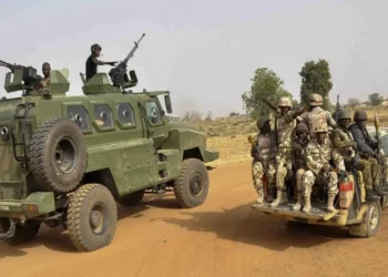 Photo of Nigerian troops