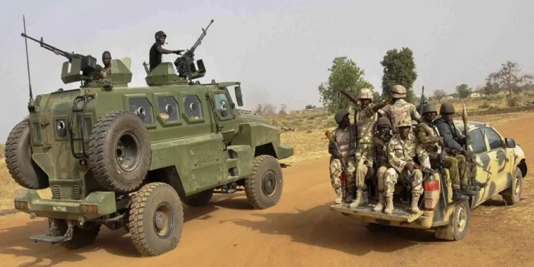 Photo of Nigerian troops