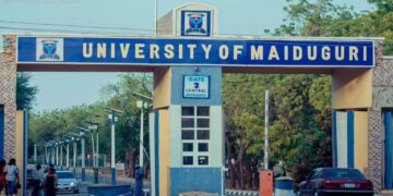 University of Maiduguri Community Rejects Renaming to Muhammadu Buhari University Photo of University Of Maiduguri's gate