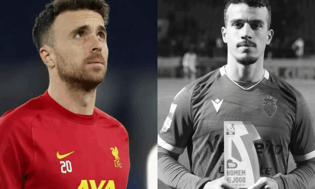 Photo of Diogo Jota, and his younger brother Andre