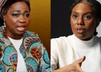 Photo combo of Dabiri-Erewa and Kemi Badenoch