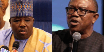 Ali Modu Sheriff and Peter Obi