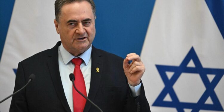 Photo of Israeli Defence Minister Israel Katz