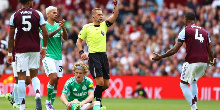 Aston Villa and Newcastle United