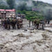 Flood In Indian Kashmir Mountain Village