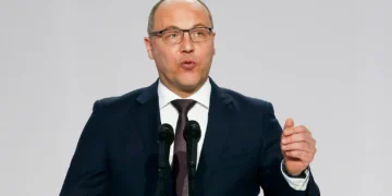 Photo of Former Ukrainian parliament speaker Andriy Parubiy