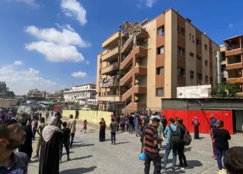 Nasser Hospital in Gaza