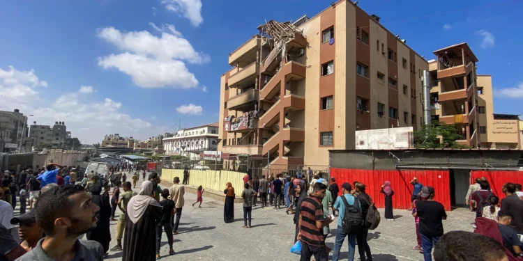 Nasser Hospital in Gaza