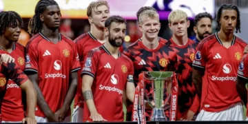 Bruno Fernandes Leads Man United to Premier League Summer Series Triumph Photo of Man United Players